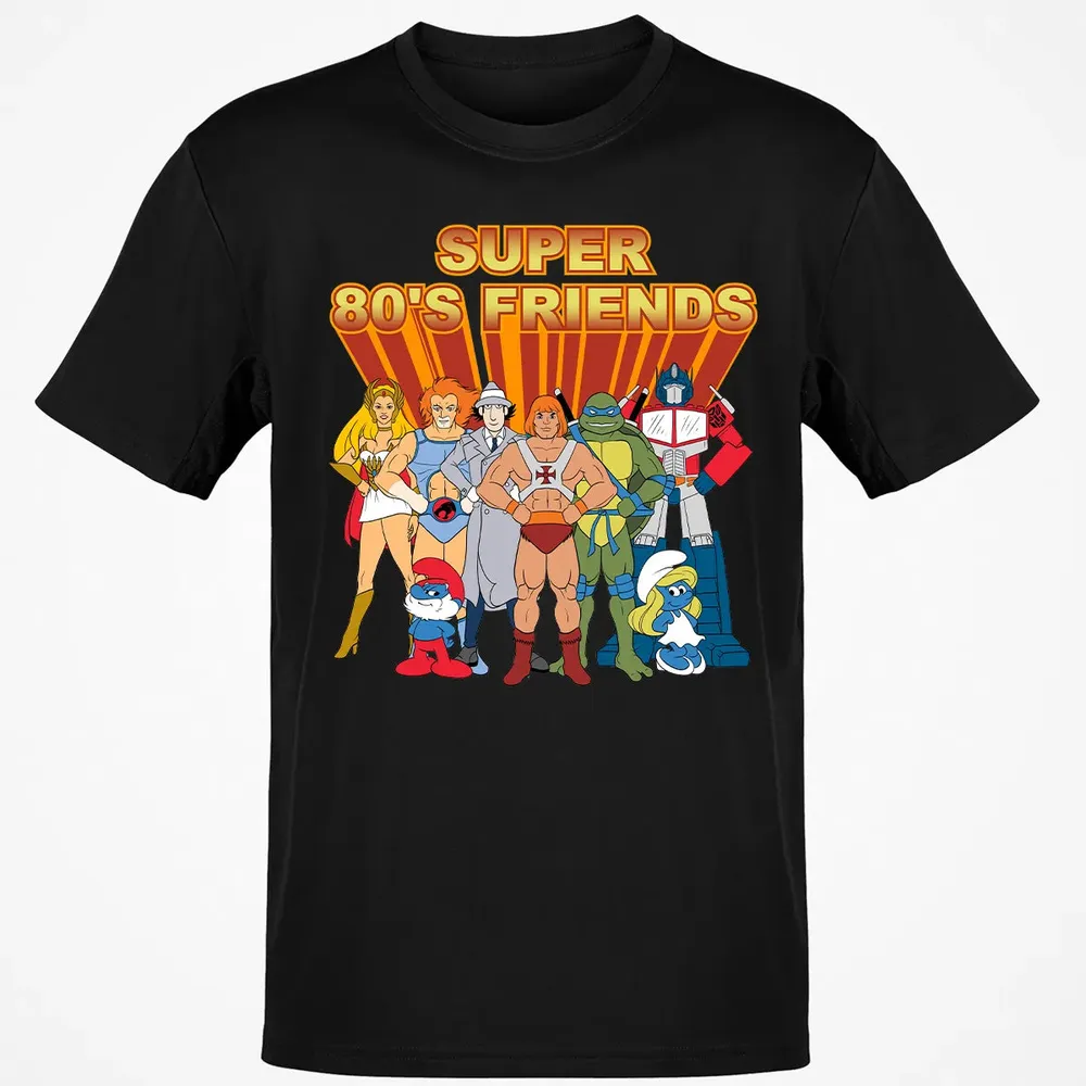Super 80s Friends Classic Unisex T-Shirt - 2