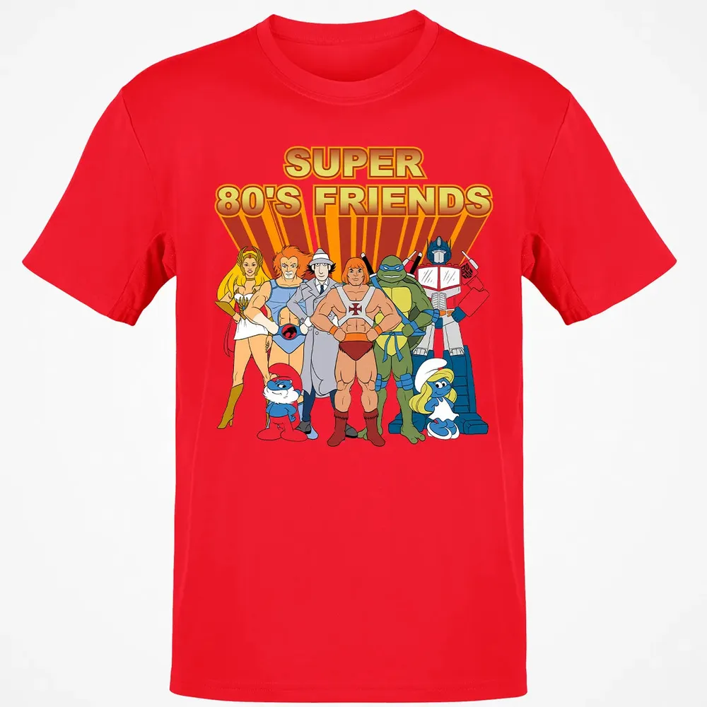Super 80s Friends Classic Unisex T-Shirt - 11