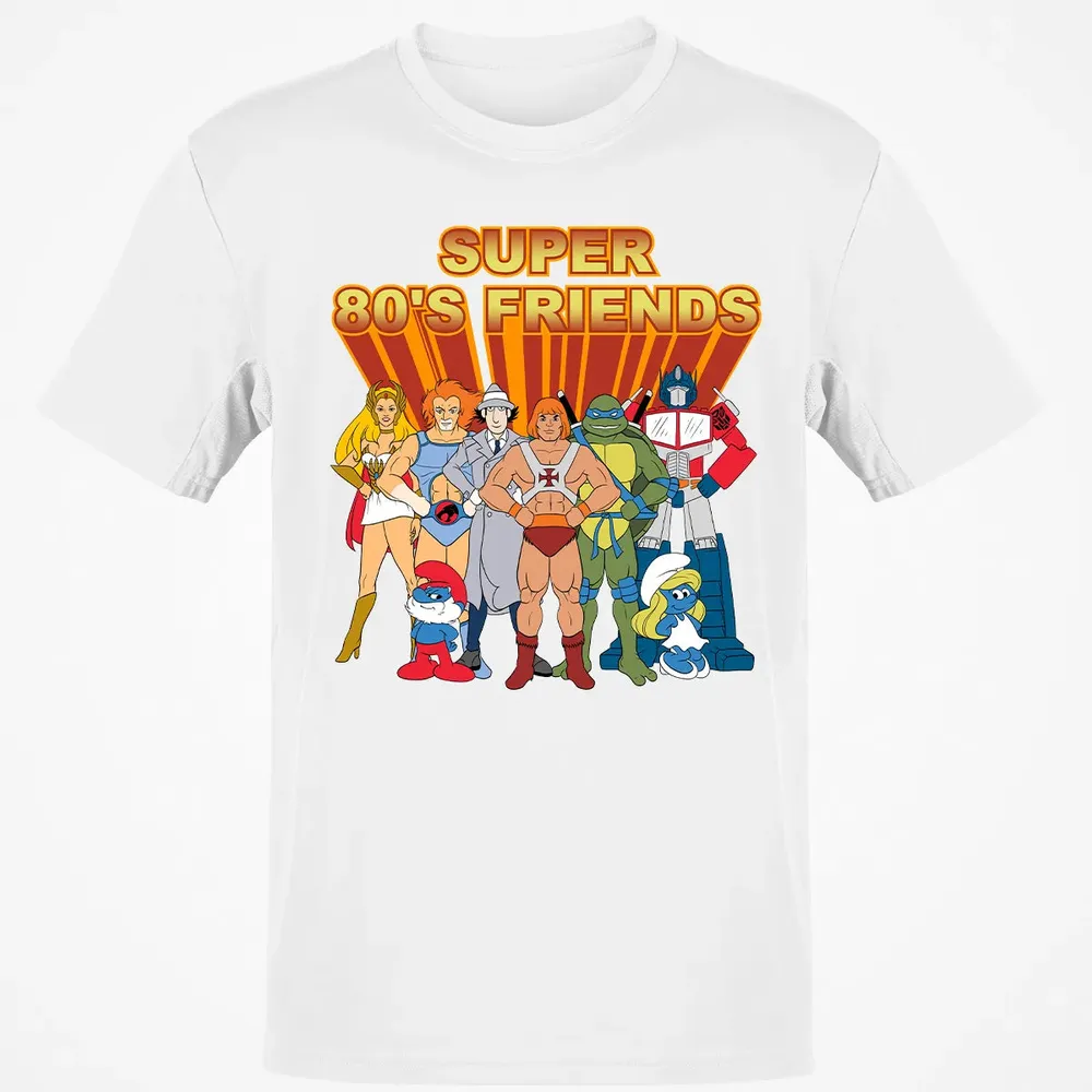 Super 80s Friends Classic Unisex T-Shirt - 13