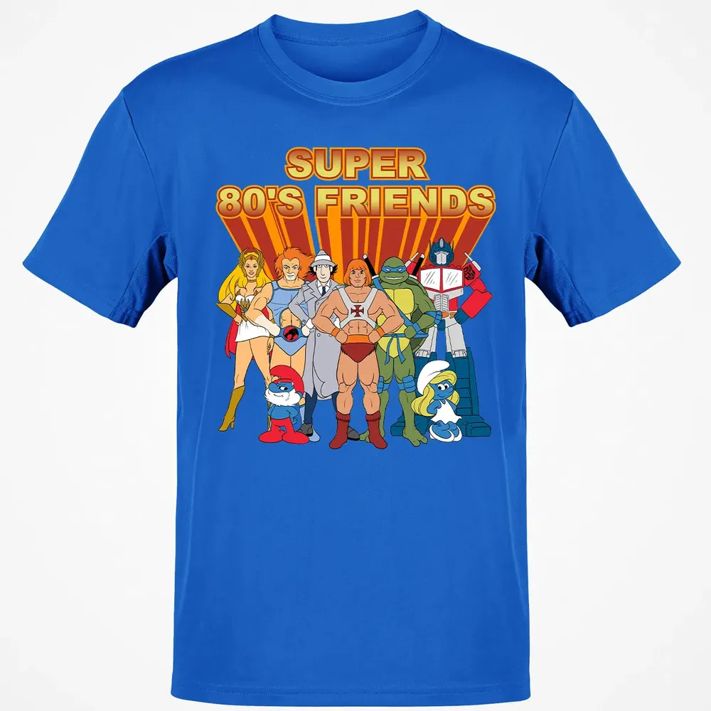 Super 80s Friends Classic Unisex T-Shirt - 12