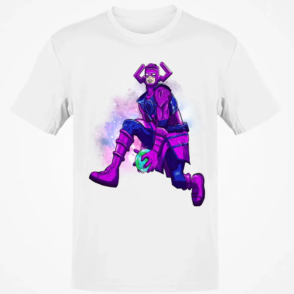 Galactus dunking earth in a black hole Classic Unisex T-Shirt - 13