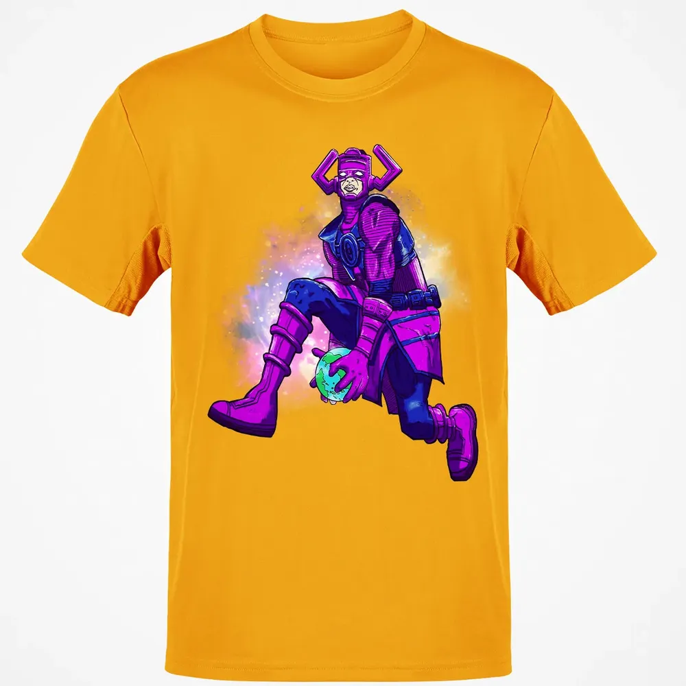 Galactus dunking earth in a black hole Classic Unisex T-Shirt - 5
