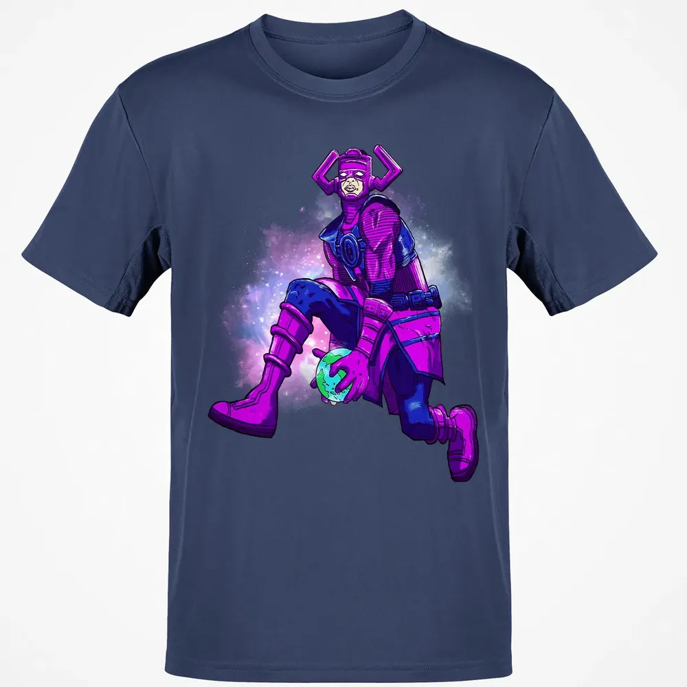 Galactus dunking earth in a black hole Classic Unisex T-Shirt - 8