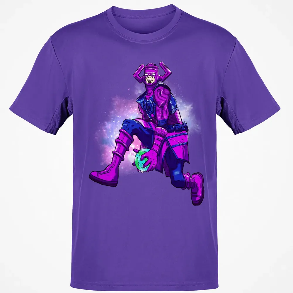 Galactus dunking earth in a black hole Classic Unisex T-Shirt - 10