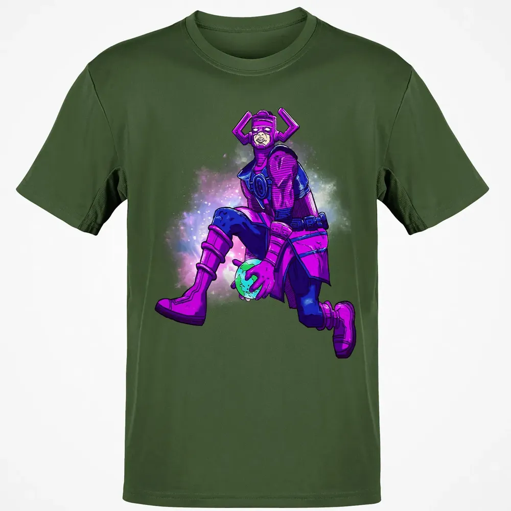 Galactus dunking earth in a black hole Classic Unisex T-Shirt - 7