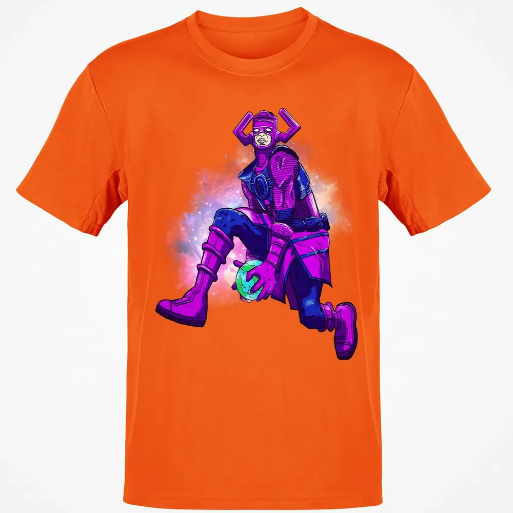 Galactus dunking earth in a black hole Classic Unisex T-Shirt - 9