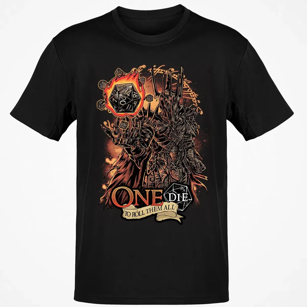 One Dice To Roll Them All Classic Unisex T-Shirt - 2