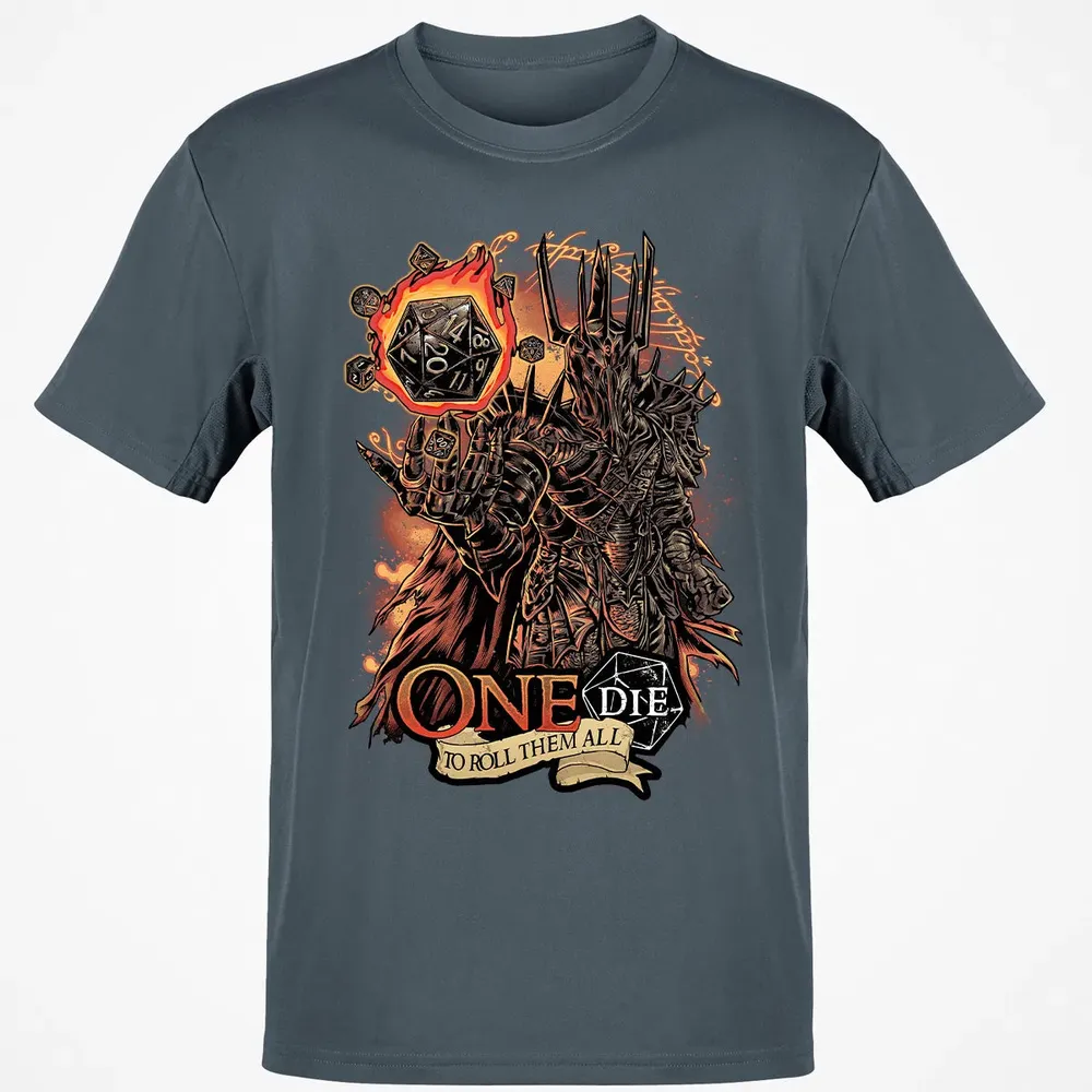 One Dice To Roll Them All Classic Unisex T-Shirt - 4