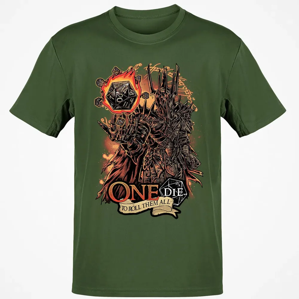 One Dice To Roll Them All Classic Unisex T-Shirt - 7