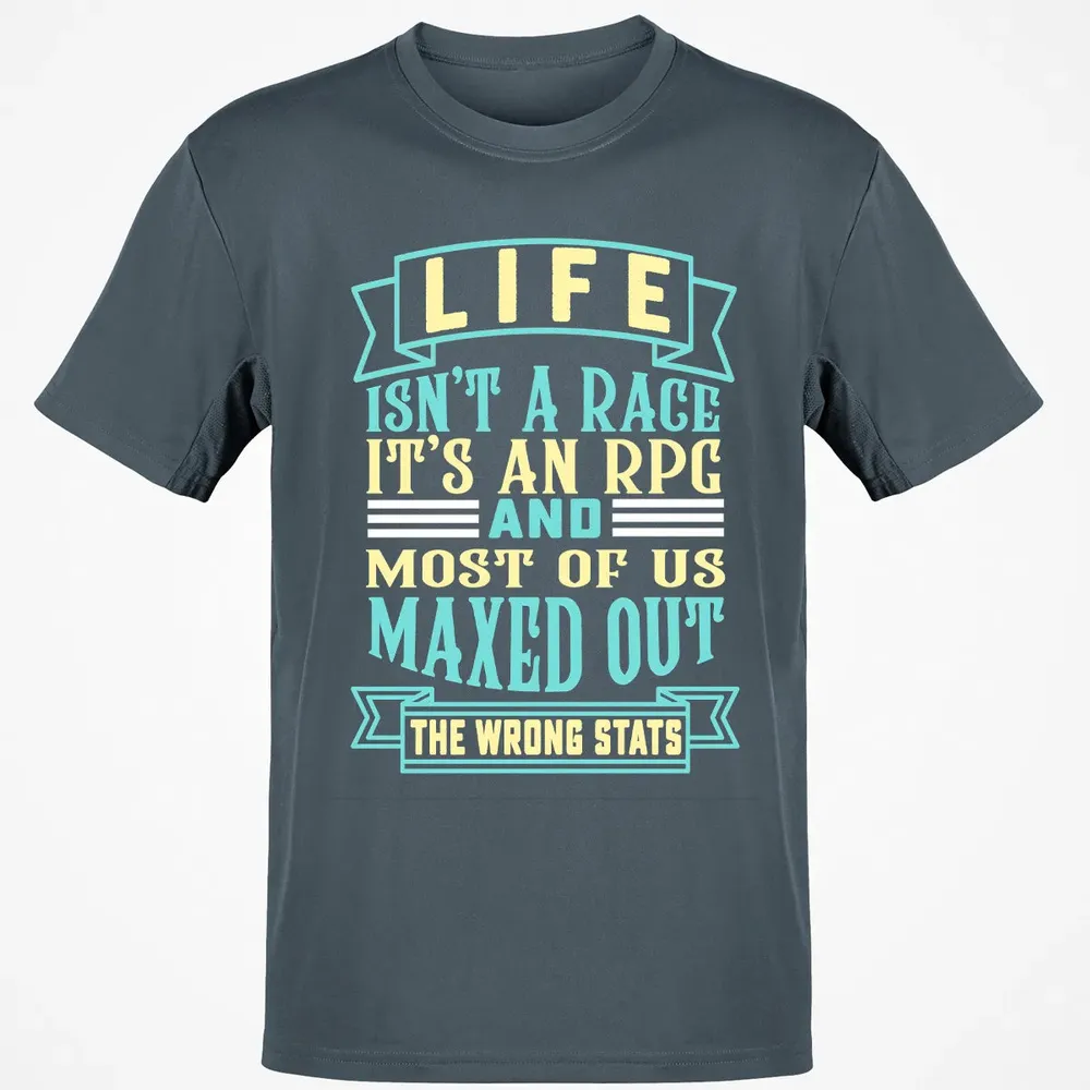 Life Is An RPG Classic Unisex T-Shirt - 4