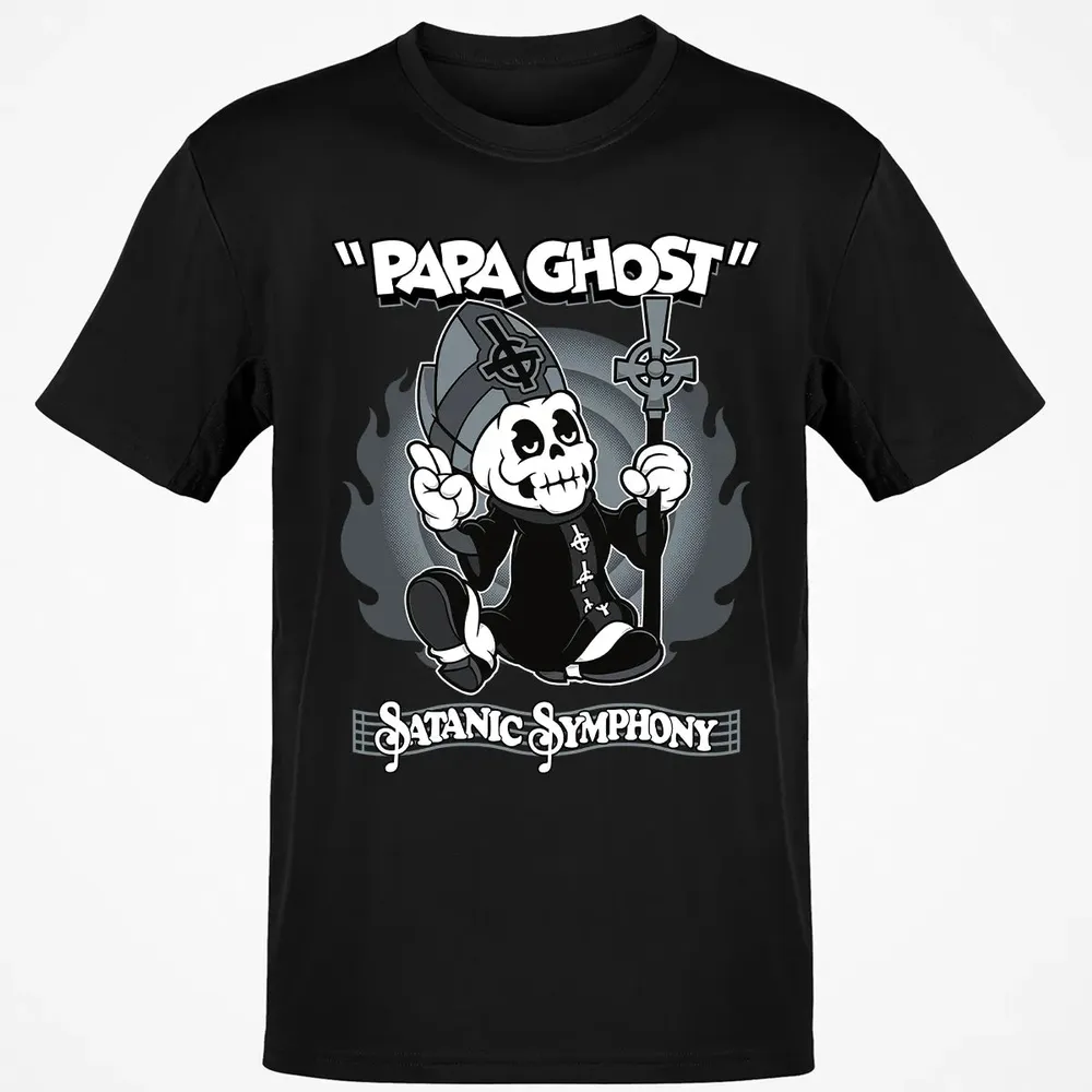 Papa Ghost Classic Unisex T-Shirt - 2