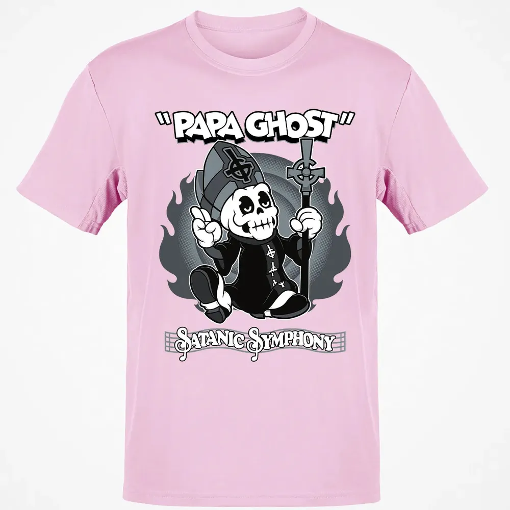 Papa Ghost Classic Unisex T-Shirt - 6