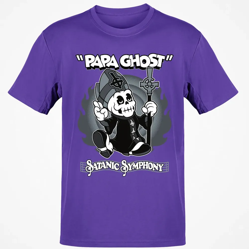 Papa Ghost Classic Unisex T-Shirt - 10