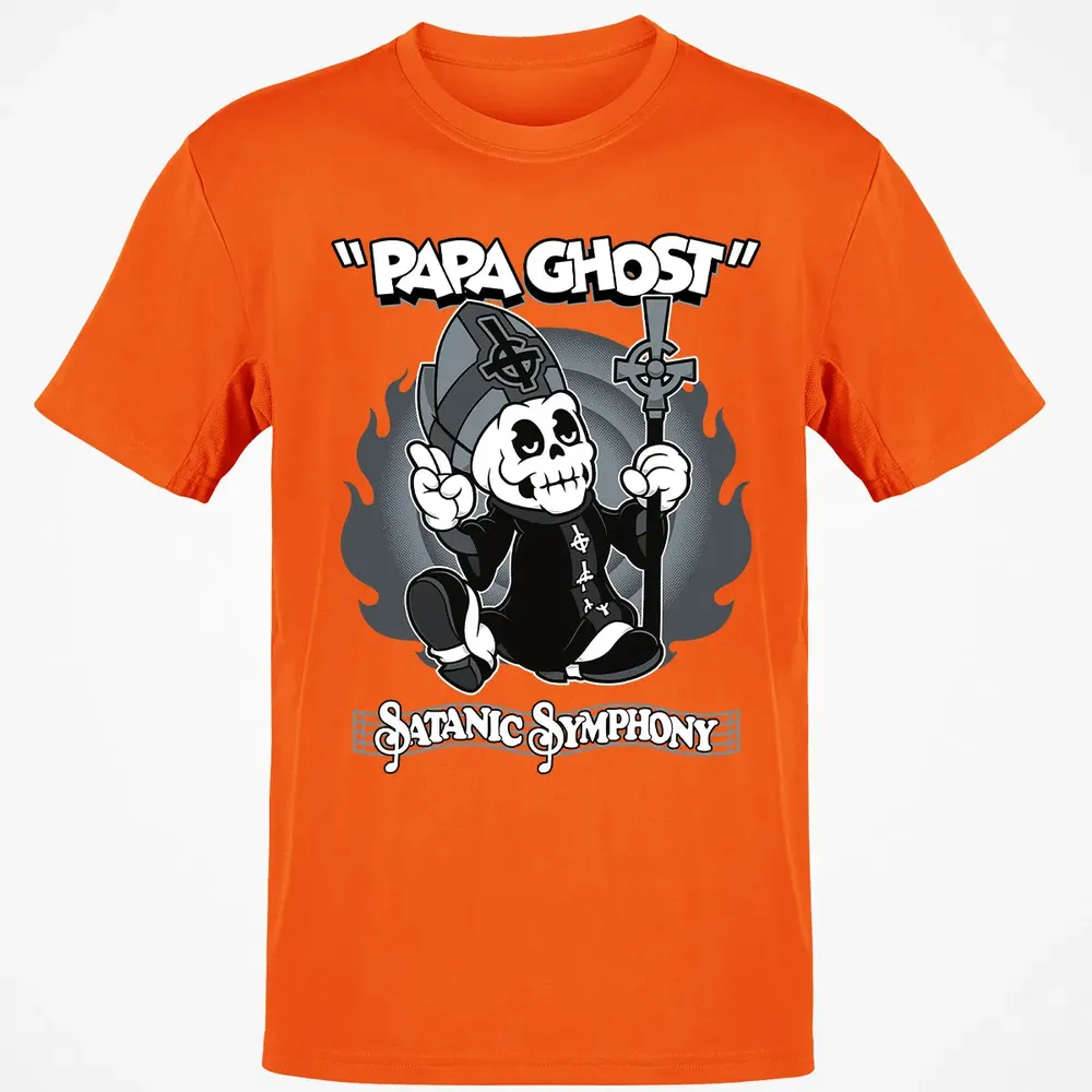 Papa Ghost Classic Unisex T-Shirt - 9