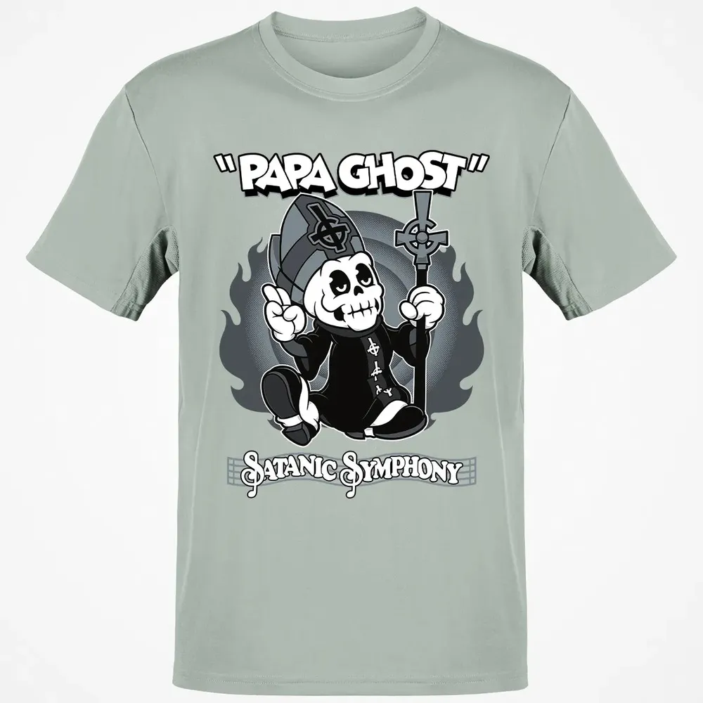 Papa Ghost Classic Unisex T-Shirt - 3