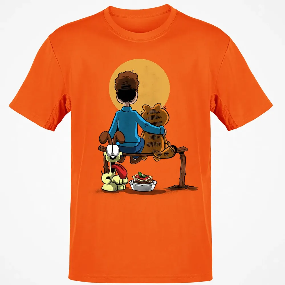 Family Gazing at the Moon Classic Unisex T-Shirt - 9