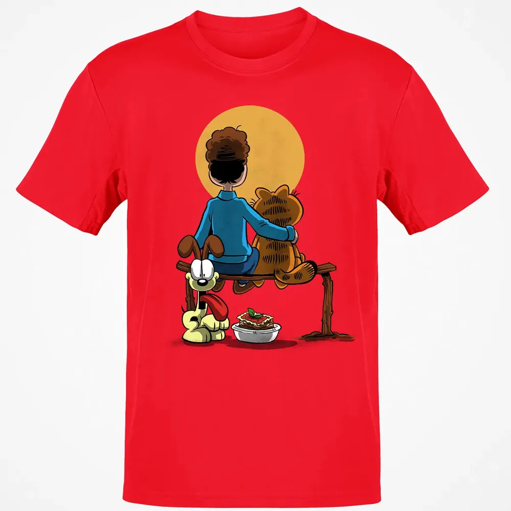 Family Gazing at the Moon Classic Unisex T-Shirt - 11