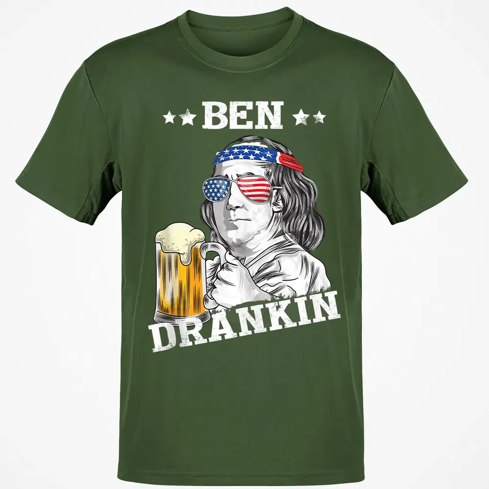 Ben Drankin 4th of July Classic Unisex T-Shirt - 7
