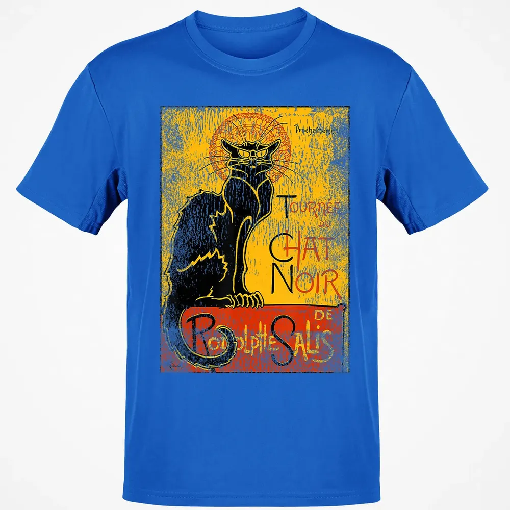 Vintage Tournee du Chat Noir Black Cat Gift For Halloween Classic Unisex T-Shirt - 12