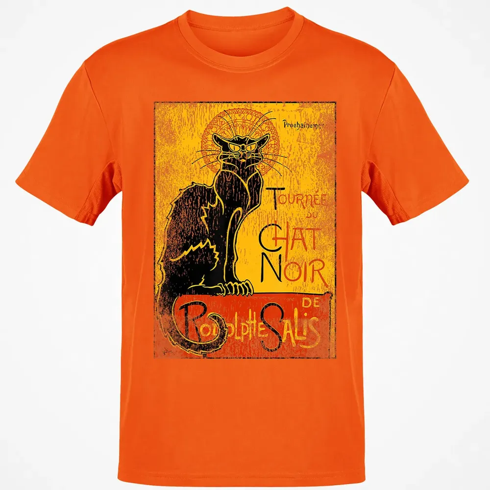 Vintage Tournee du Chat Noir Black Cat Gift For Halloween Classic Unisex T-Shirt - 9