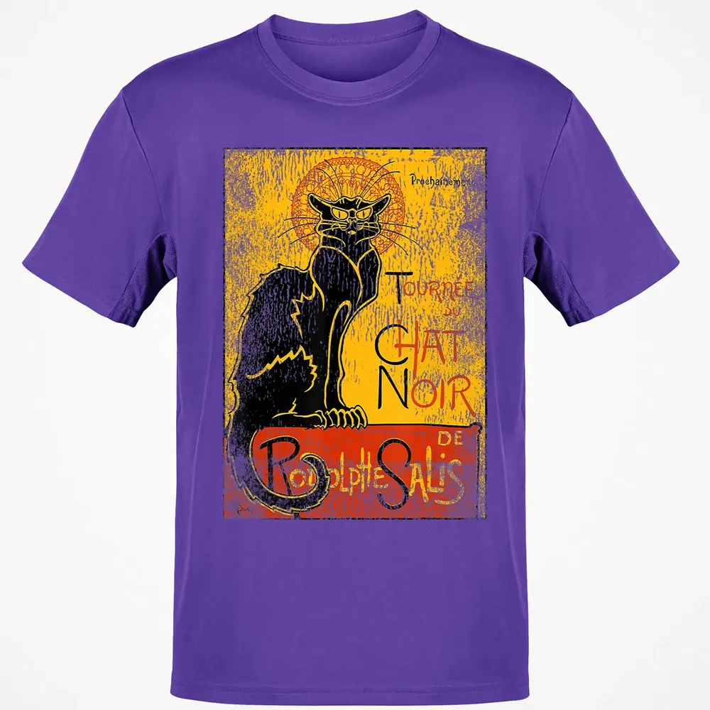 Vintage Tournee du Chat Noir Black Cat Gift For Halloween Classic Unisex T-Shirt - 10
