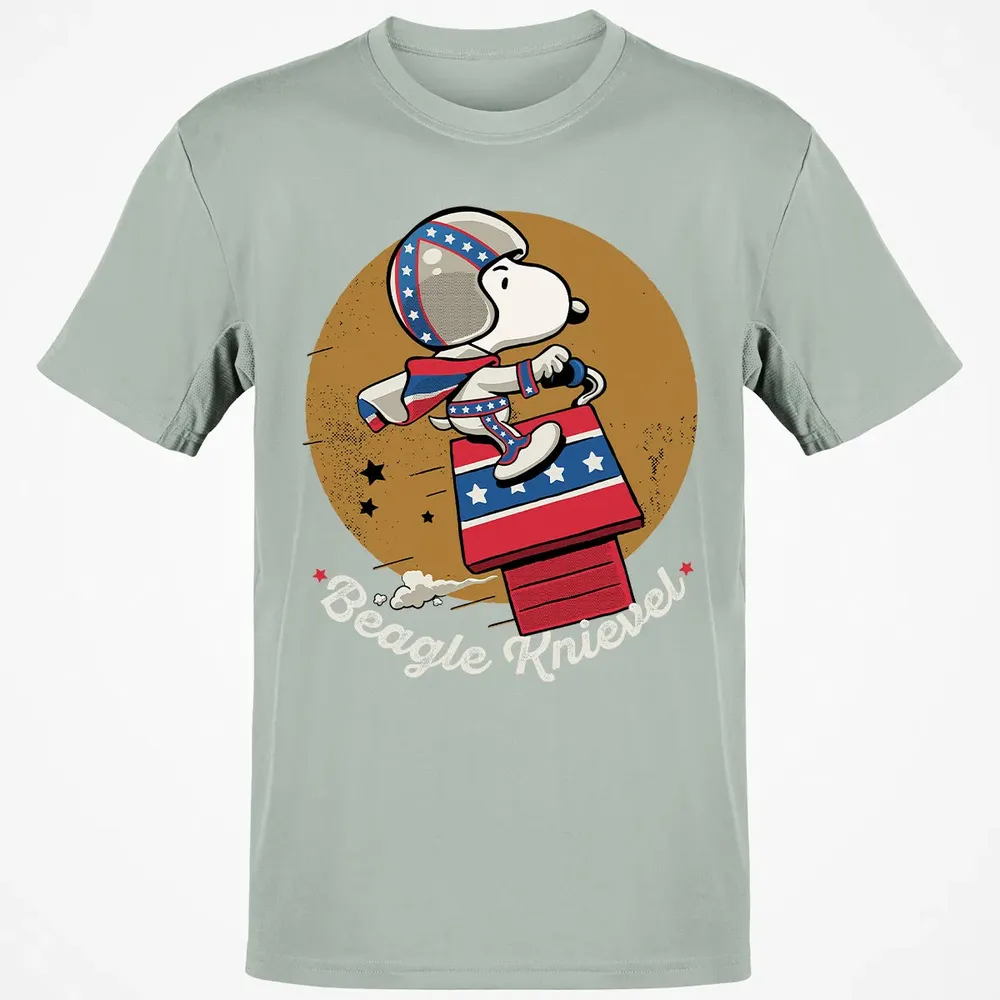 Beagle Knievel Classic Unisex T-Shirt - 3