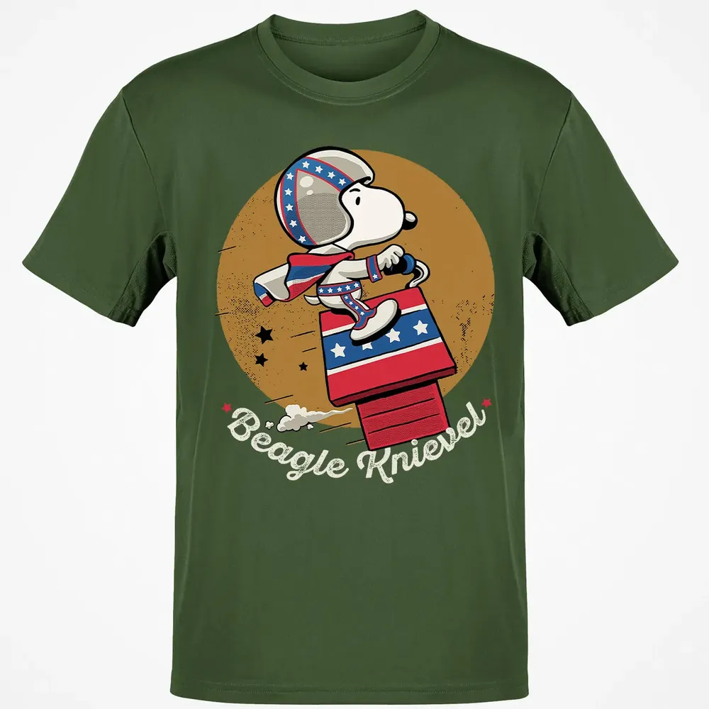 Beagle Knievel Classic Unisex T-Shirt - 7
