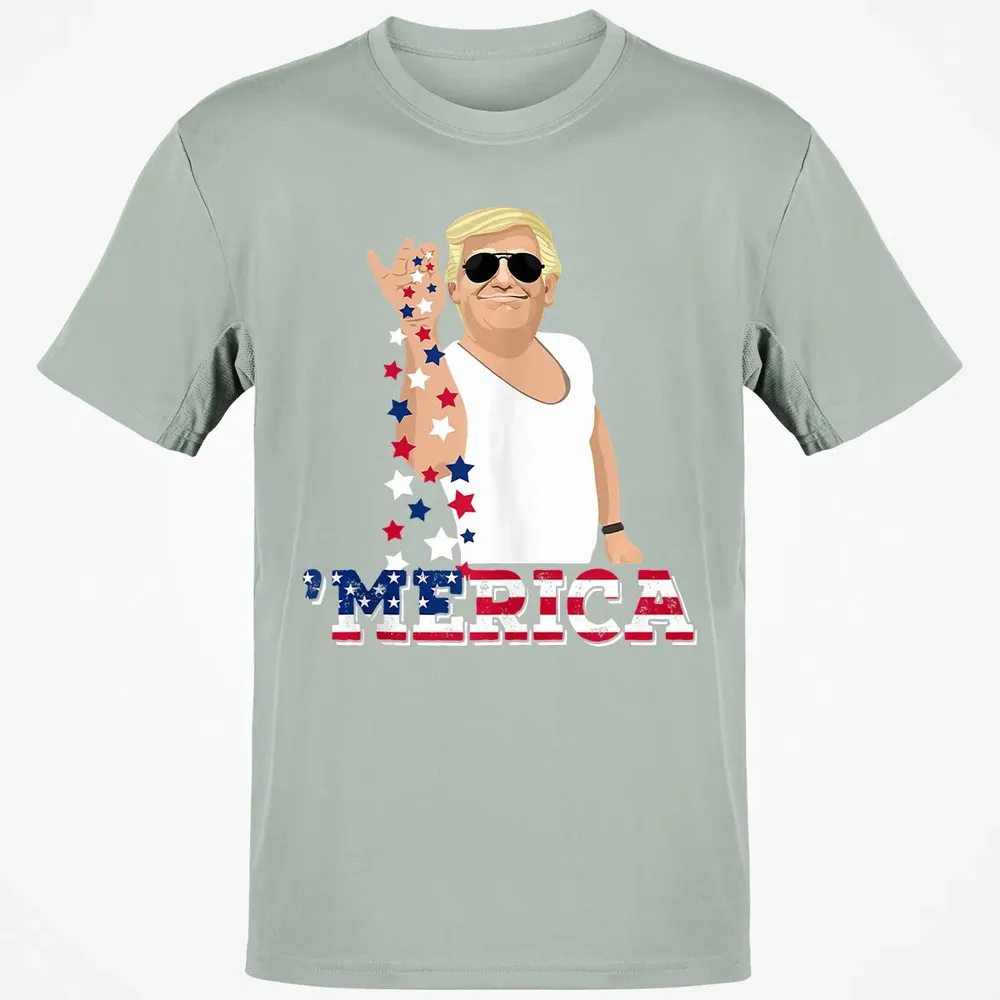 Trump Bae Funny 4th of July Trump Salt Freedom Classic Unisex T-Shirt - 3