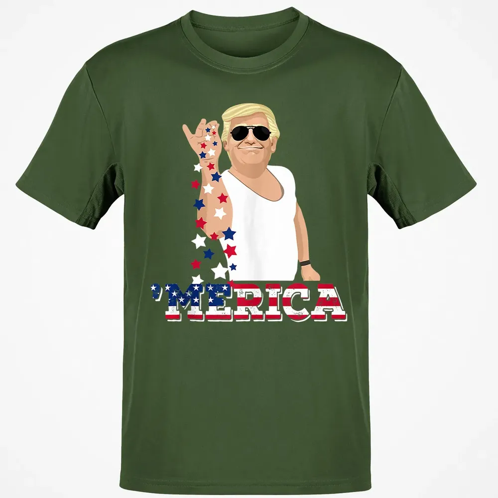 Trump Bae Funny 4th of July Trump Salt Freedom Classic Unisex T-Shirt - 7