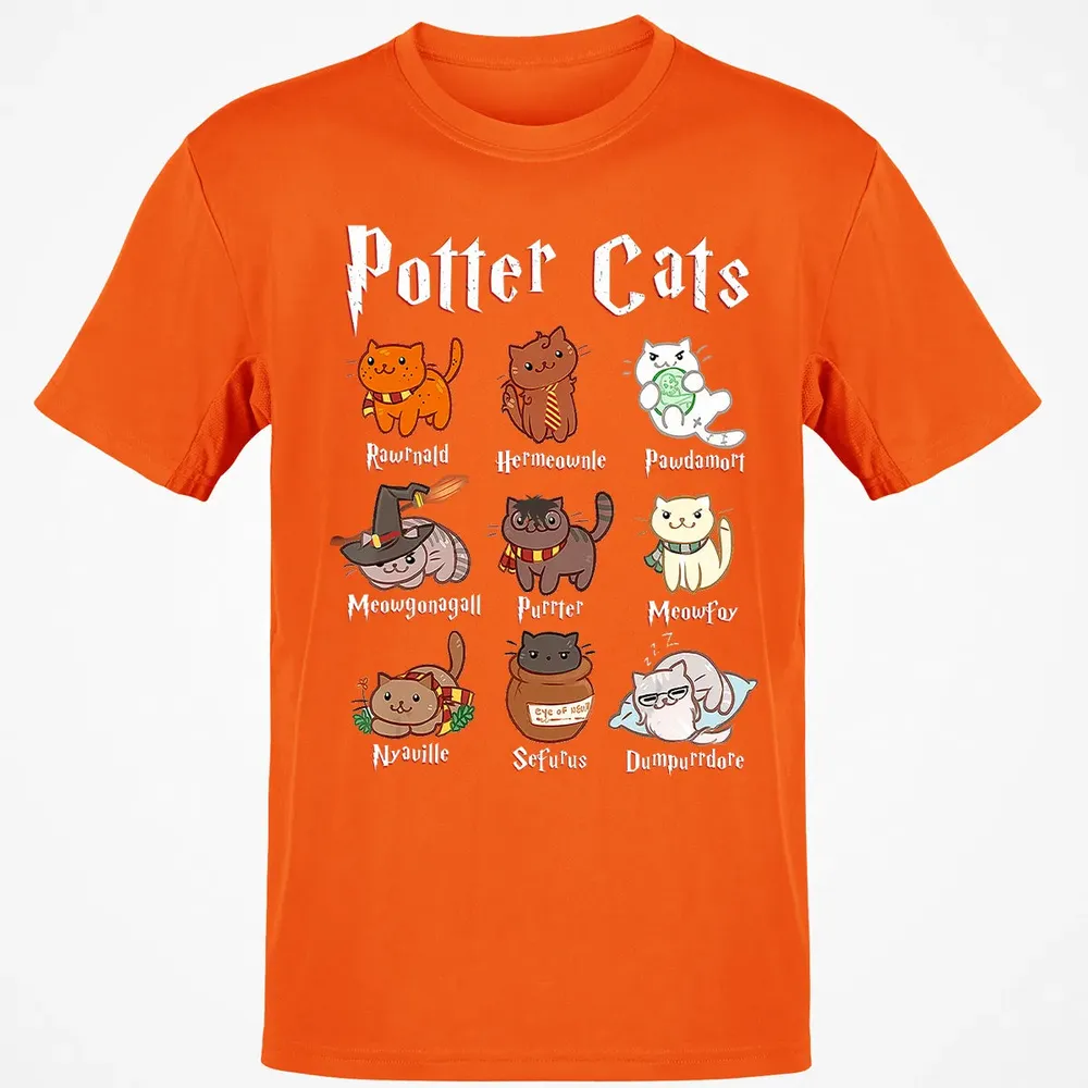 Potter Cats    Funny gift for Cat Lovers Classic Unisex T-Shirt - 9