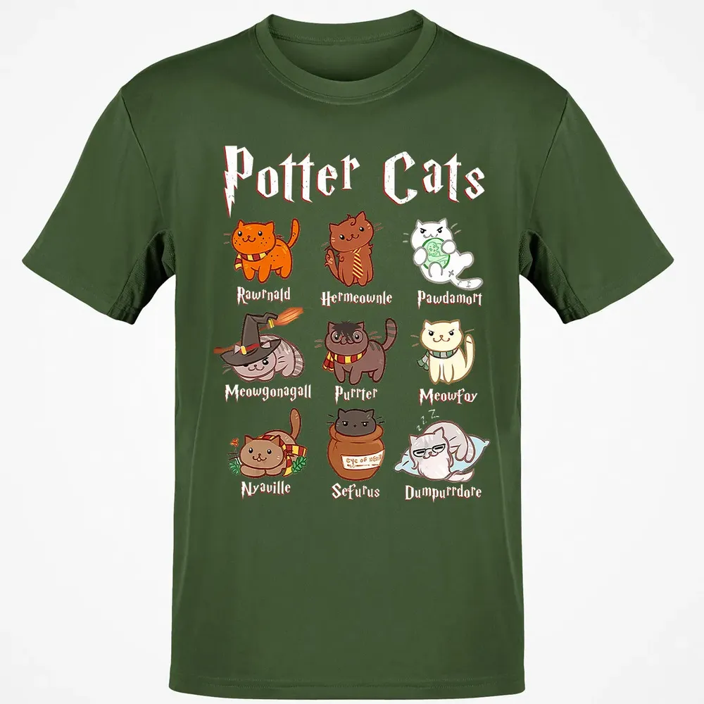 Potter Cats    Funny gift for Cat Lovers Classic Unisex T-Shirt - 7