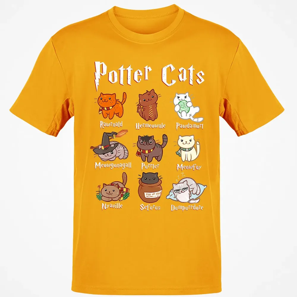Potter Cats    Funny gift for Cat Lovers Classic Unisex T-Shirt - 5