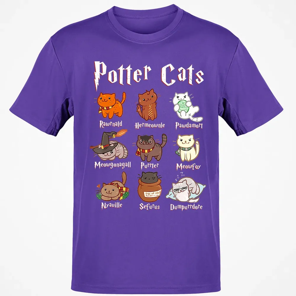 Potter Cats    Funny gift for Cat Lovers Classic Unisex T-Shirt - 10
