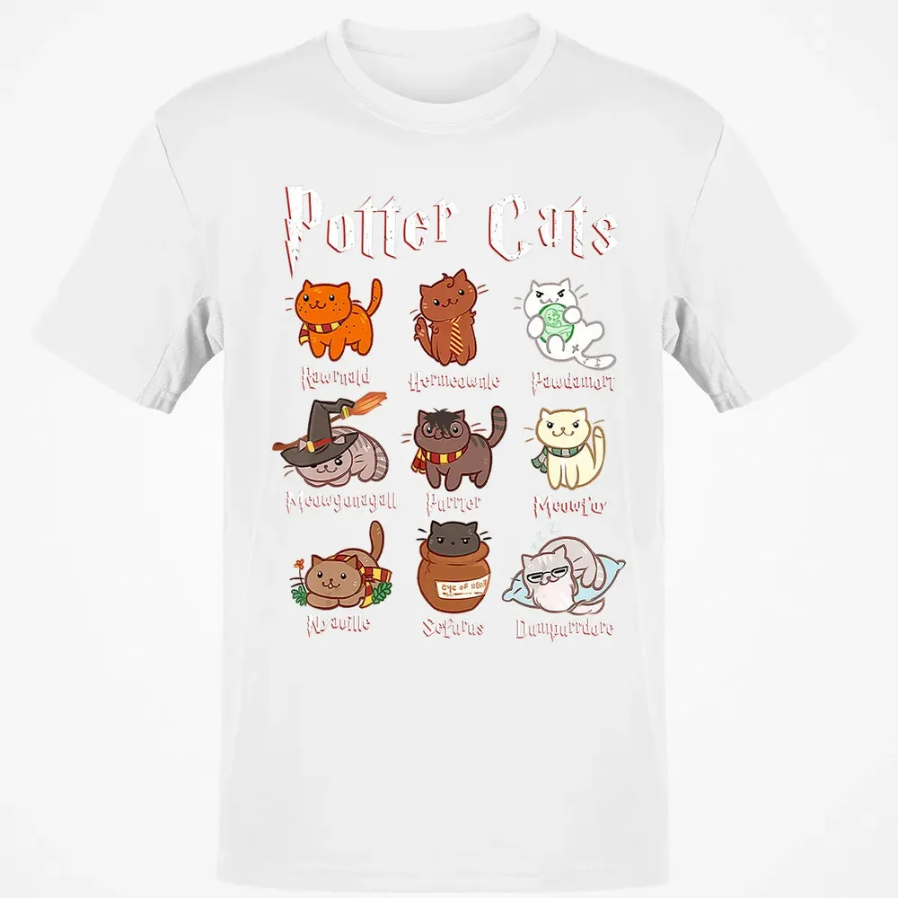 Potter Cats    Funny gift for Cat Lovers Classic Unisex T-Shirt - 13