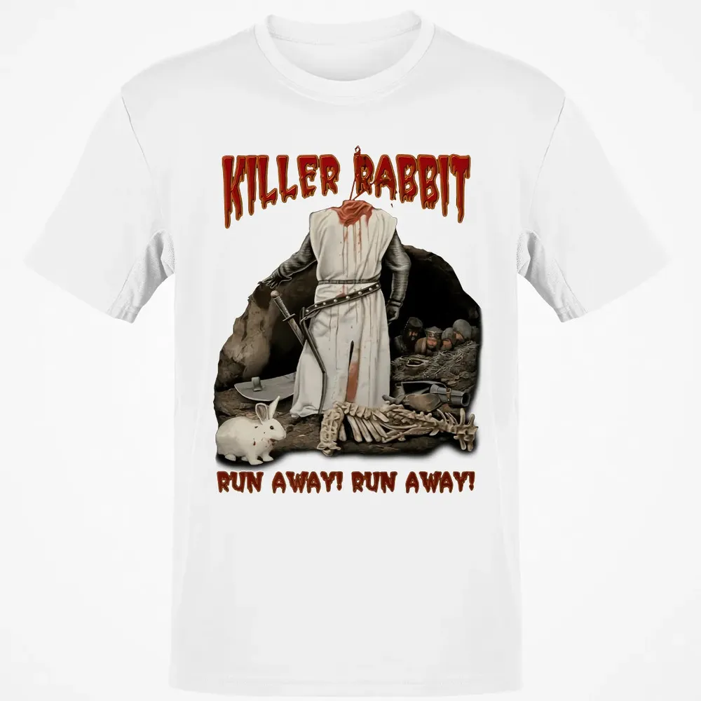 Killer Rabbit Run Away Classic Unisex T-Shirt - 13