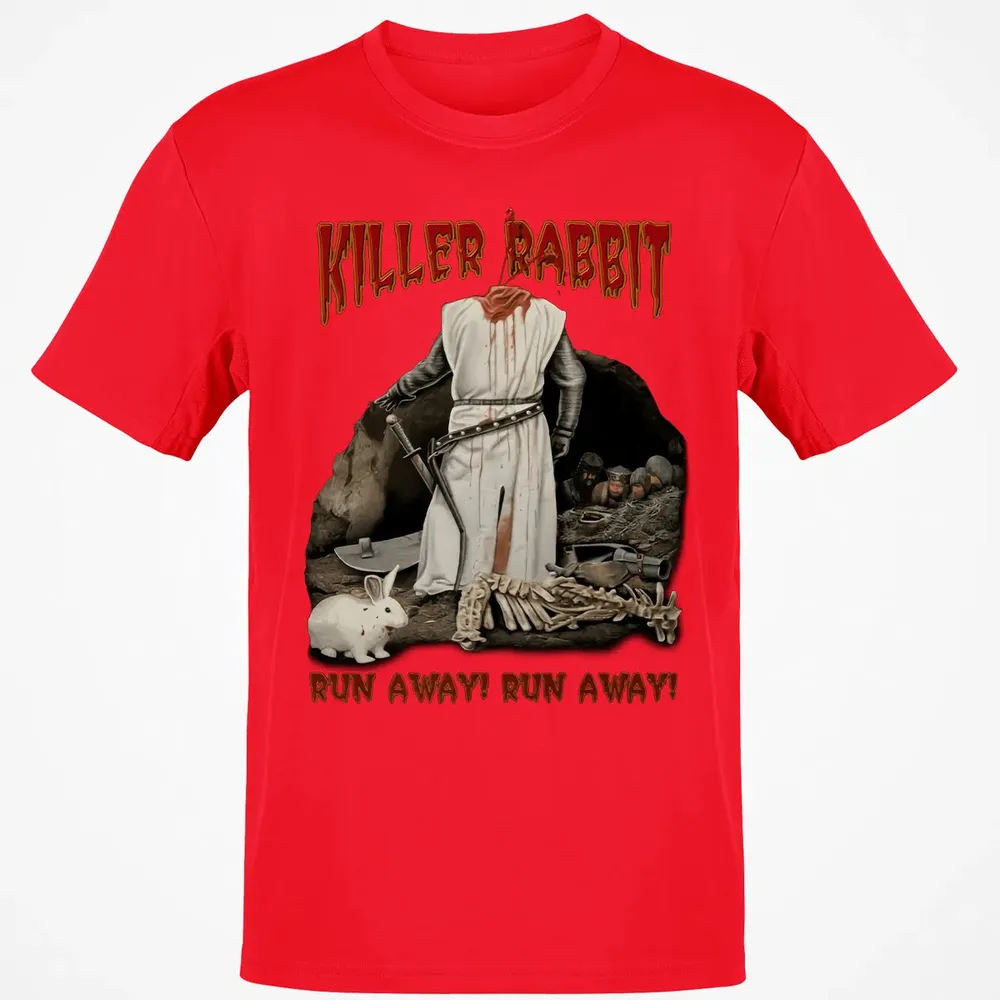 Killer Rabbit Run Away Classic Unisex T-Shirt - 11