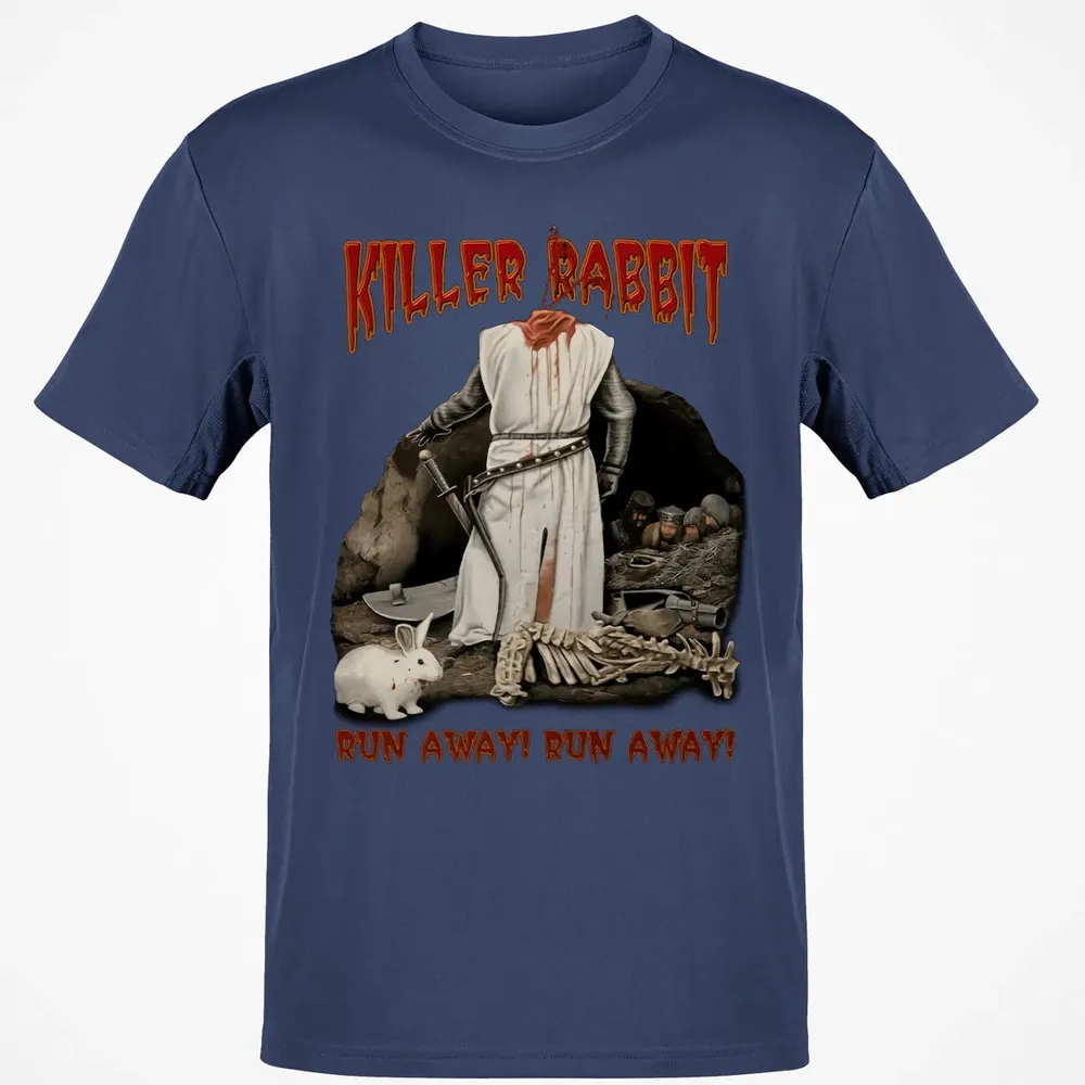 Killer Rabbit Run Away Classic Unisex T-Shirt - 8