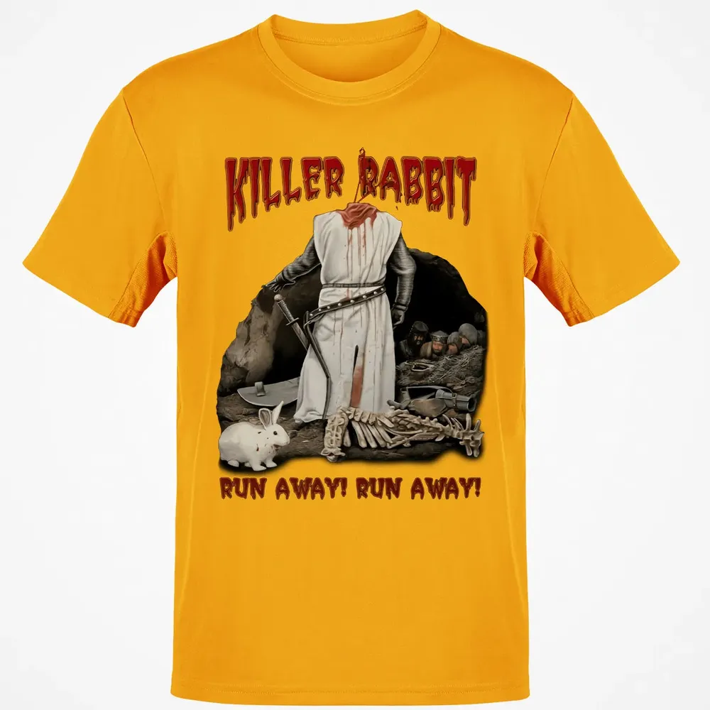 Killer Rabbit Run Away Classic Unisex T-Shirt - 5