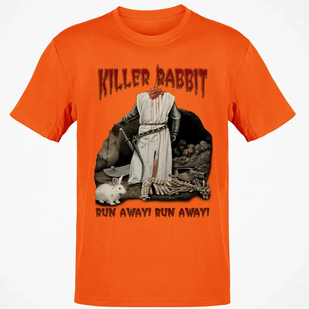 Killer Rabbit Run Away Classic Unisex T-Shirt - 9