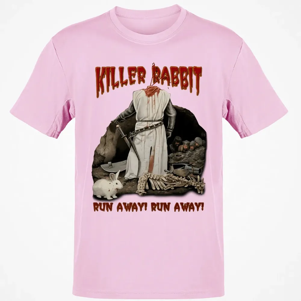 Killer Rabbit Run Away Classic Unisex T-Shirt - 6