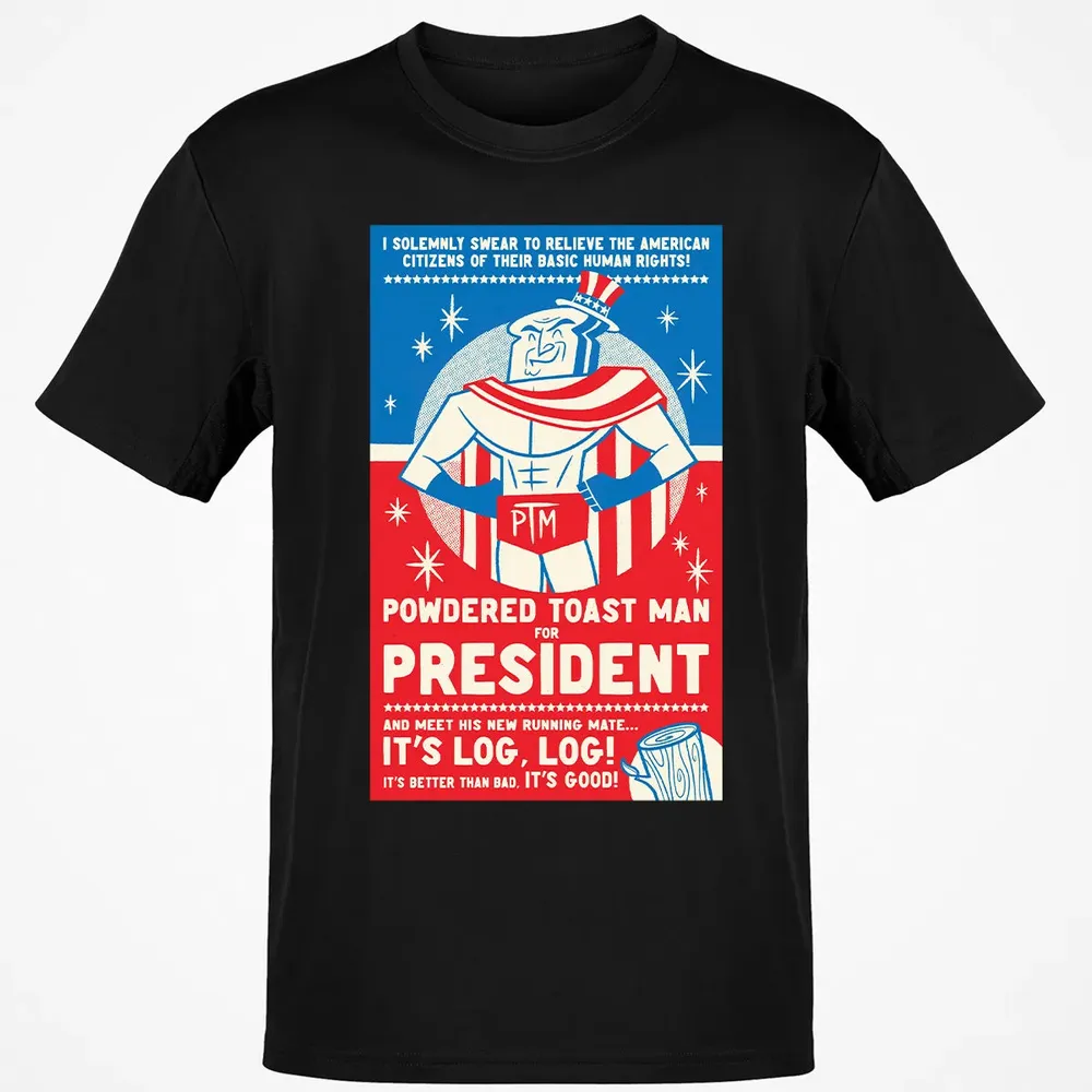 Powdered Toast Man For President Classic Unisex T-Shirt - 2