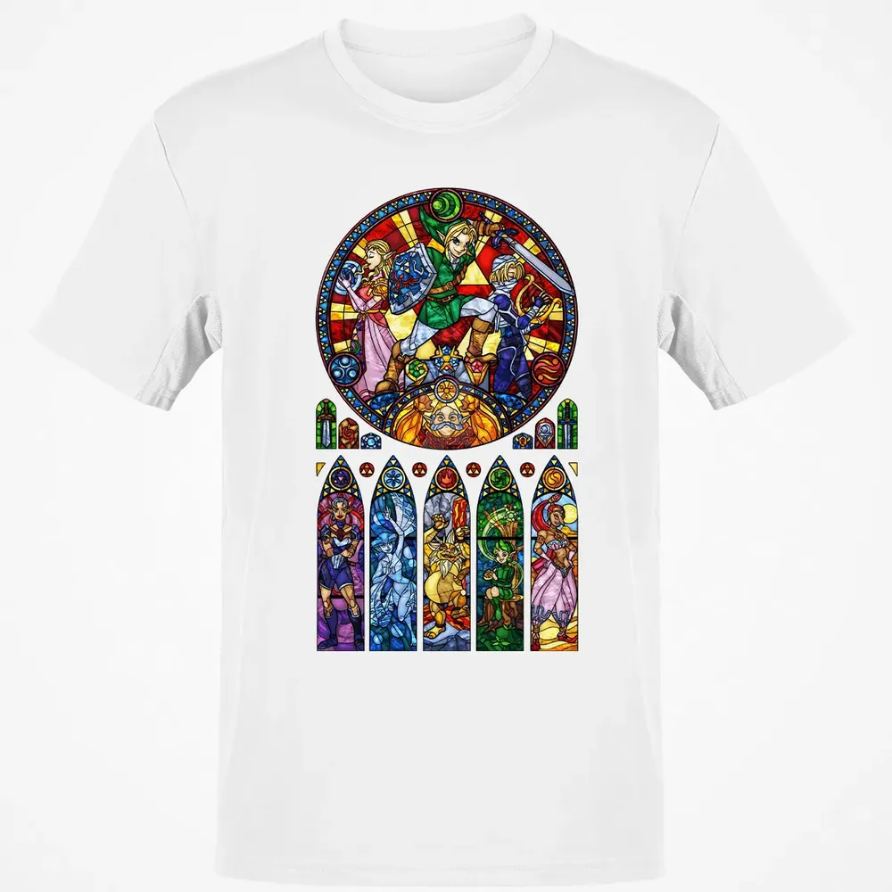 Zelda Stained Glass Classic Unisex T-Shirt - 13