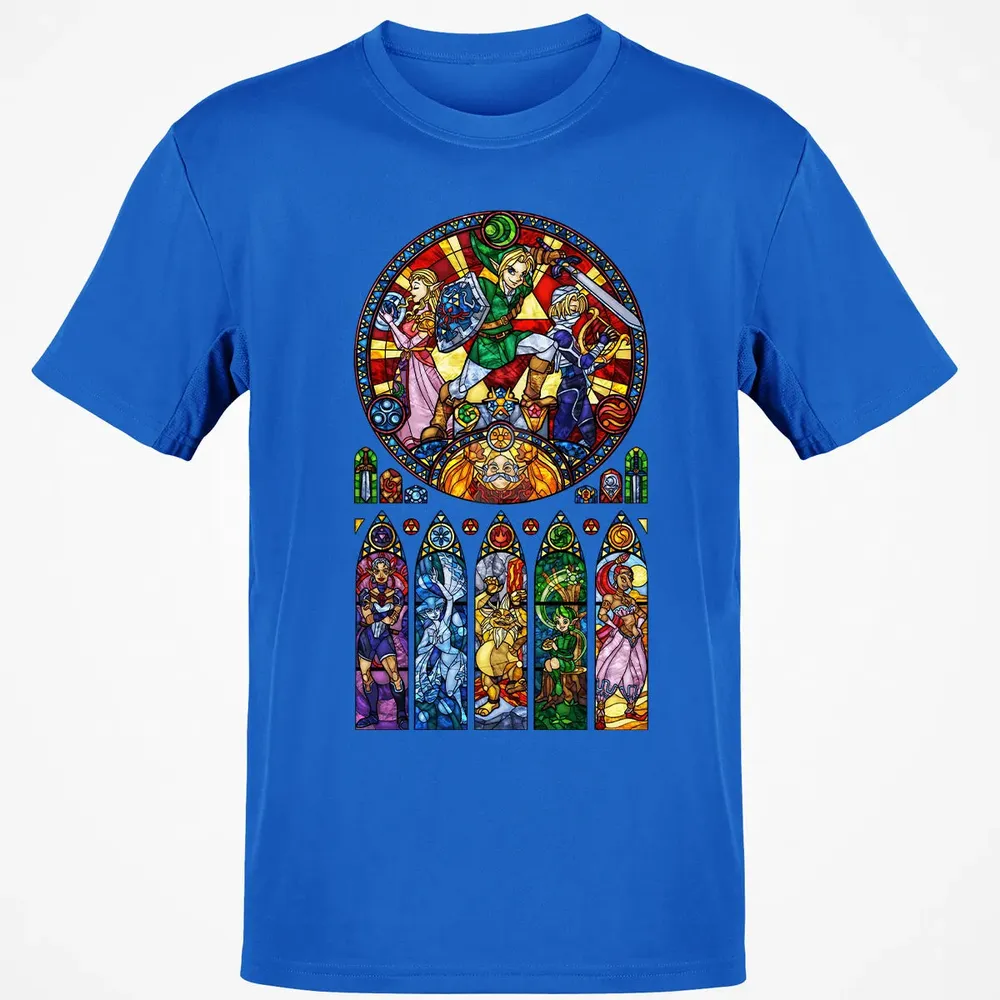 Zelda Stained Glass Classic Unisex T-Shirt - 12