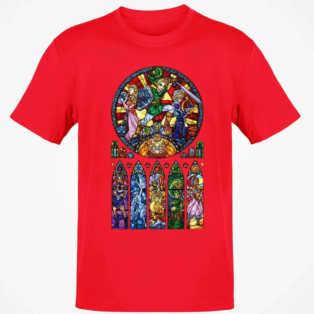 Zelda Stained Glass Classic Unisex T-Shirt - 11