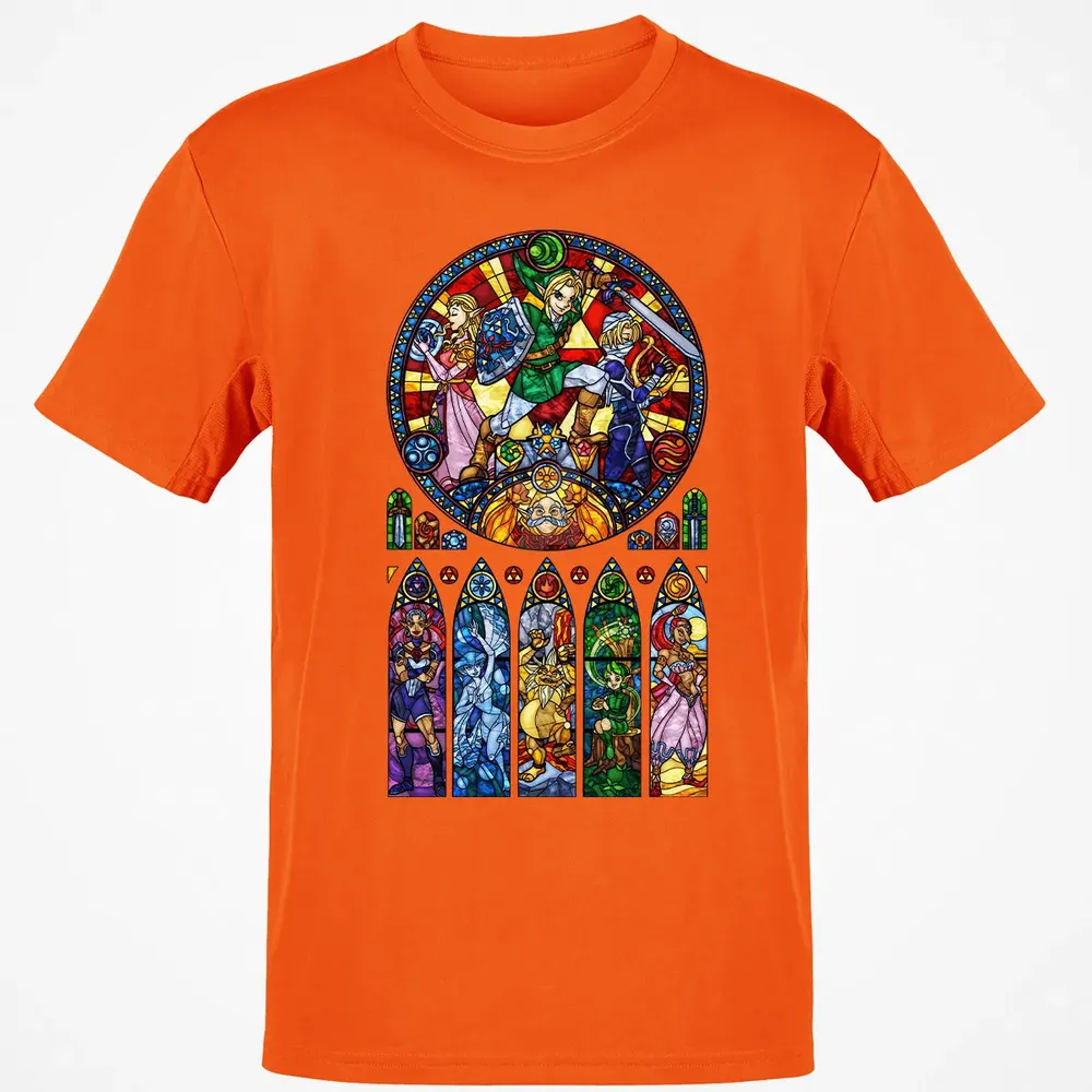 Zelda Stained Glass Classic Unisex T-Shirt - 9