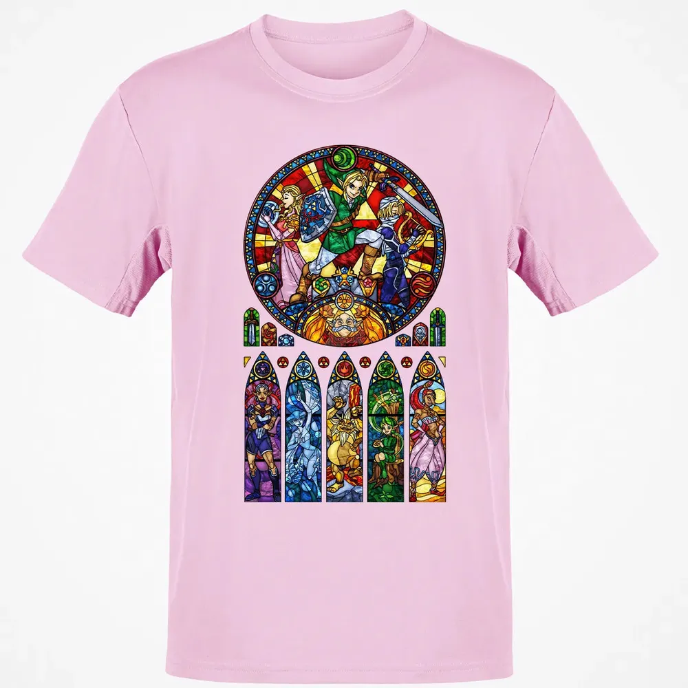 Zelda Stained Glass Classic Unisex T-Shirt - 6