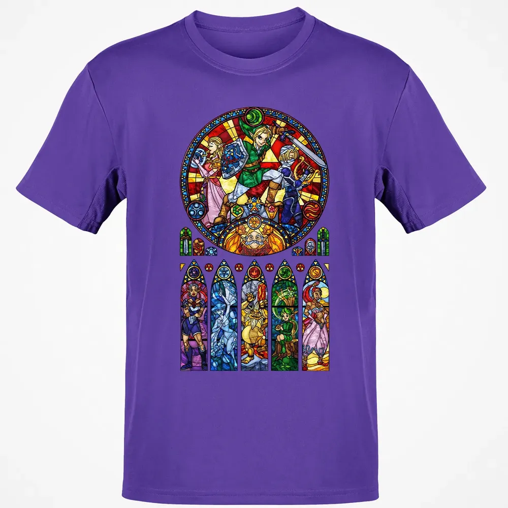 Zelda Stained Glass Classic Unisex T-Shirt - 10