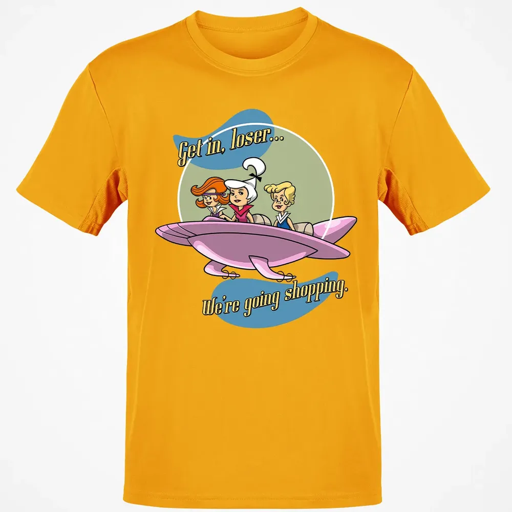 Going Shopping In Jet Classic Unisex T-Shirt - 5