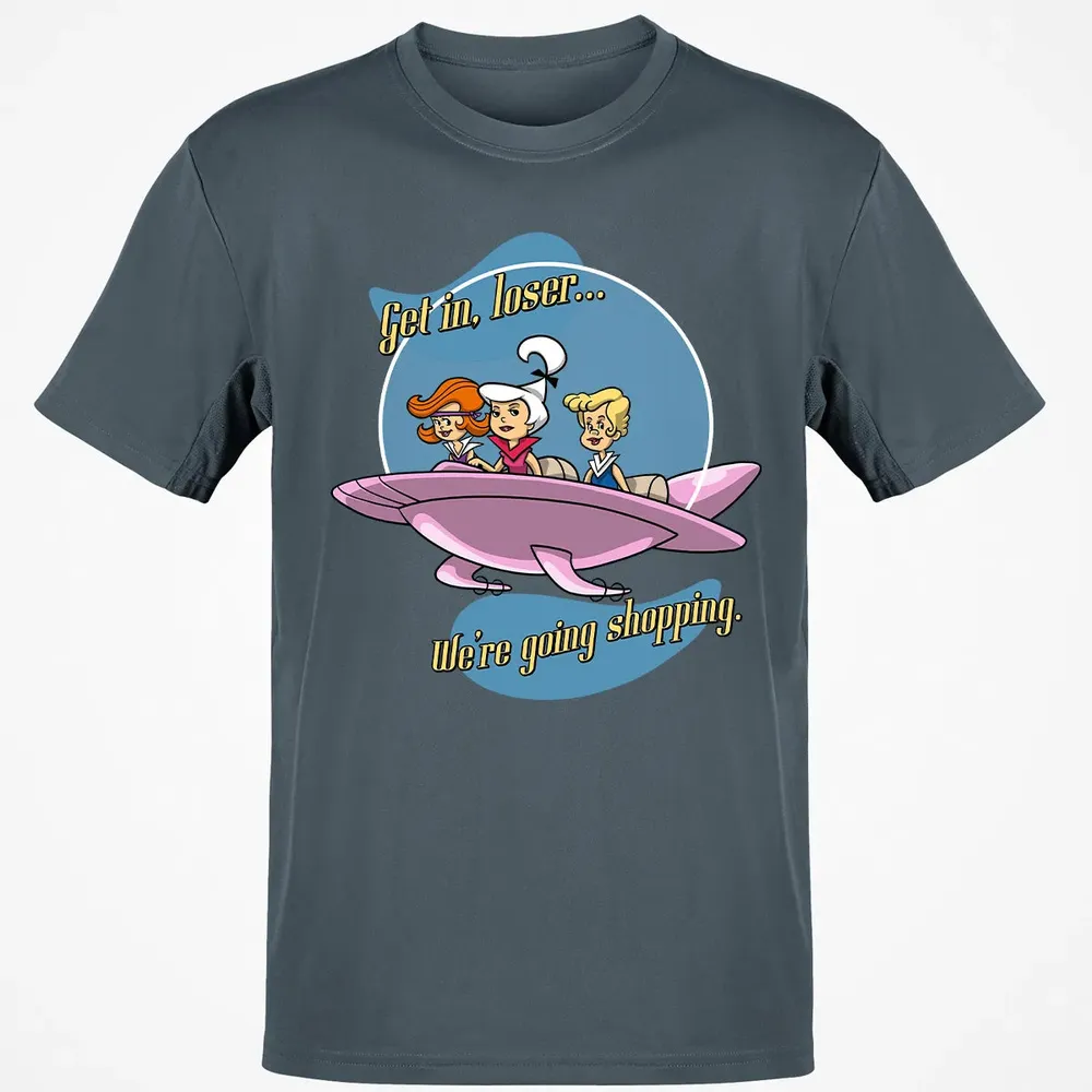 Going Shopping In Jet Classic Unisex T-Shirt - 4