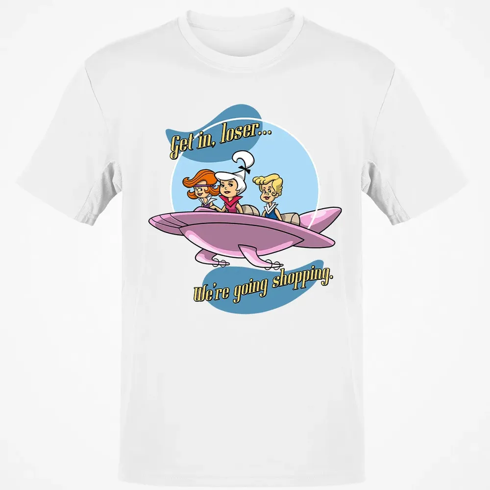 Going Shopping In Jet Classic Unisex T-Shirt - 13
